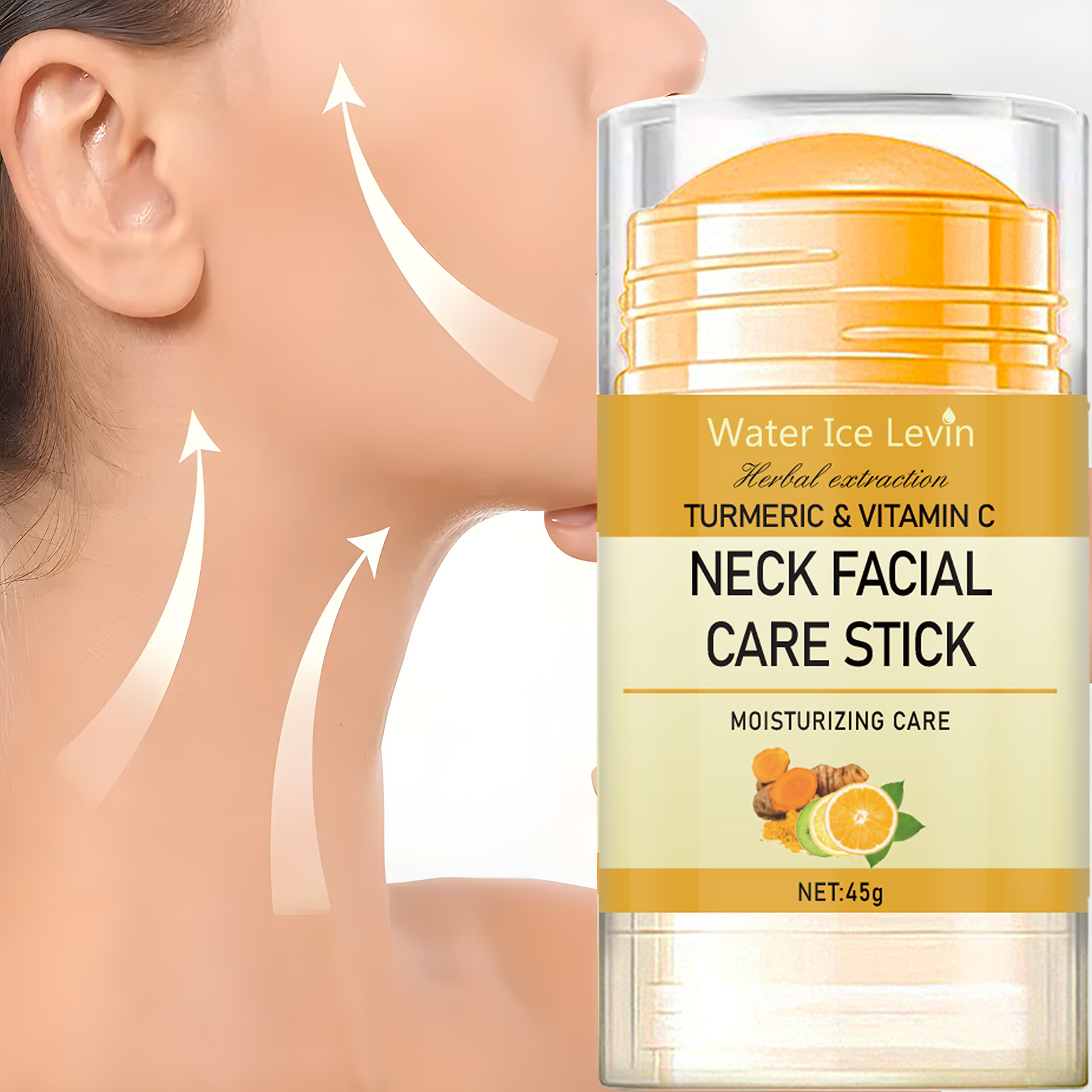 Peptide Neck Cream - الكركم وفيتامين C الرقبة العناية بالوجه