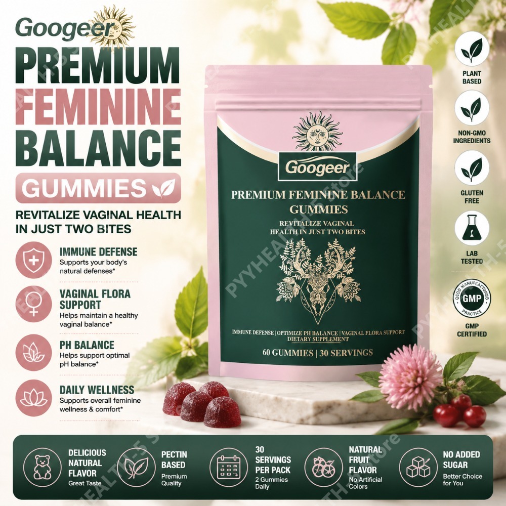 Vitamin C Powder - حلوى التوازن النسائية من Googeer مع