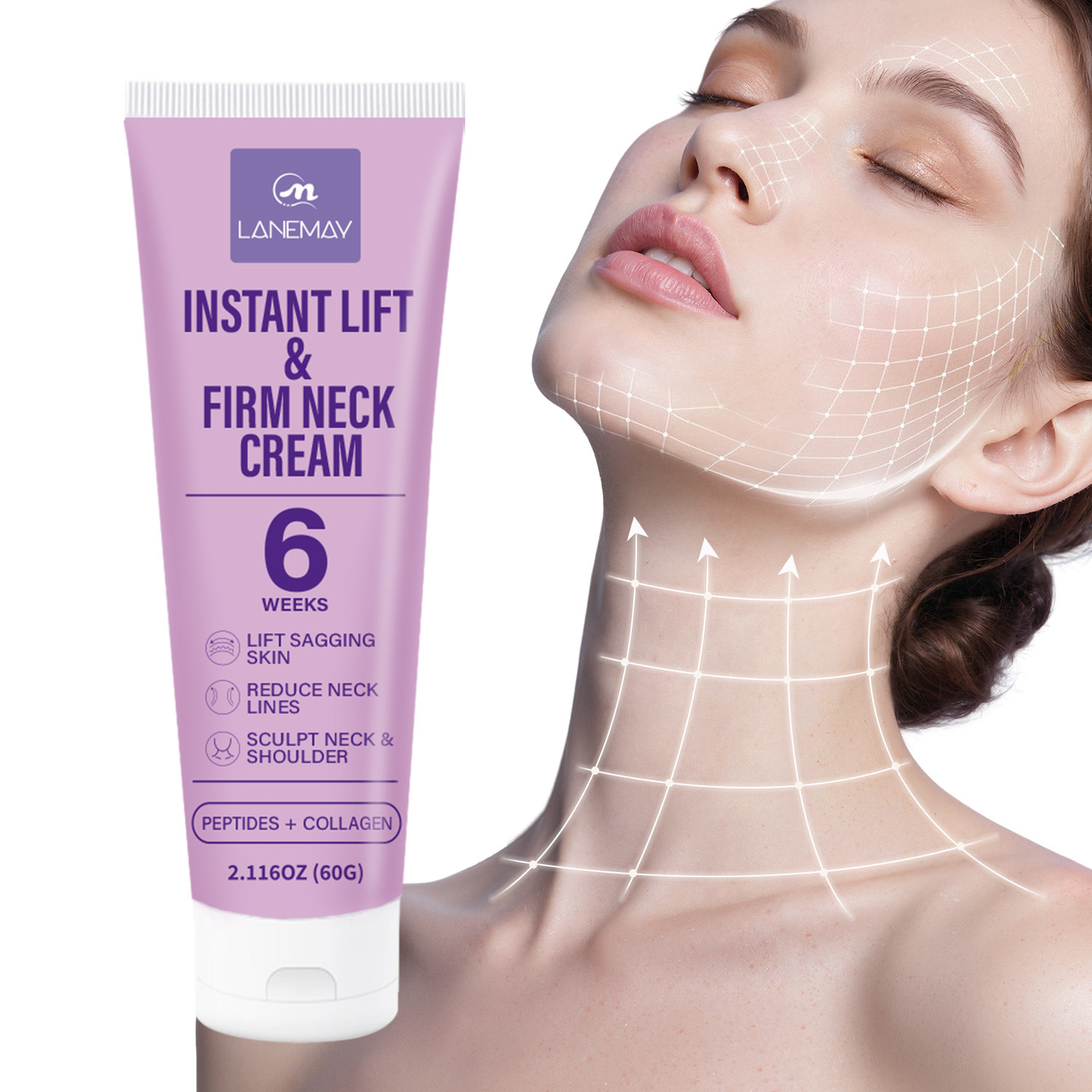 Peptide Neck Cream - كريم الرقبة لرفع وشد البشرة الفوري