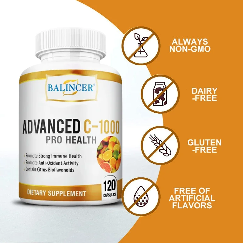 Vitamin C Powder - بالينسر فيتامين C 1000 ملجم، مجمع