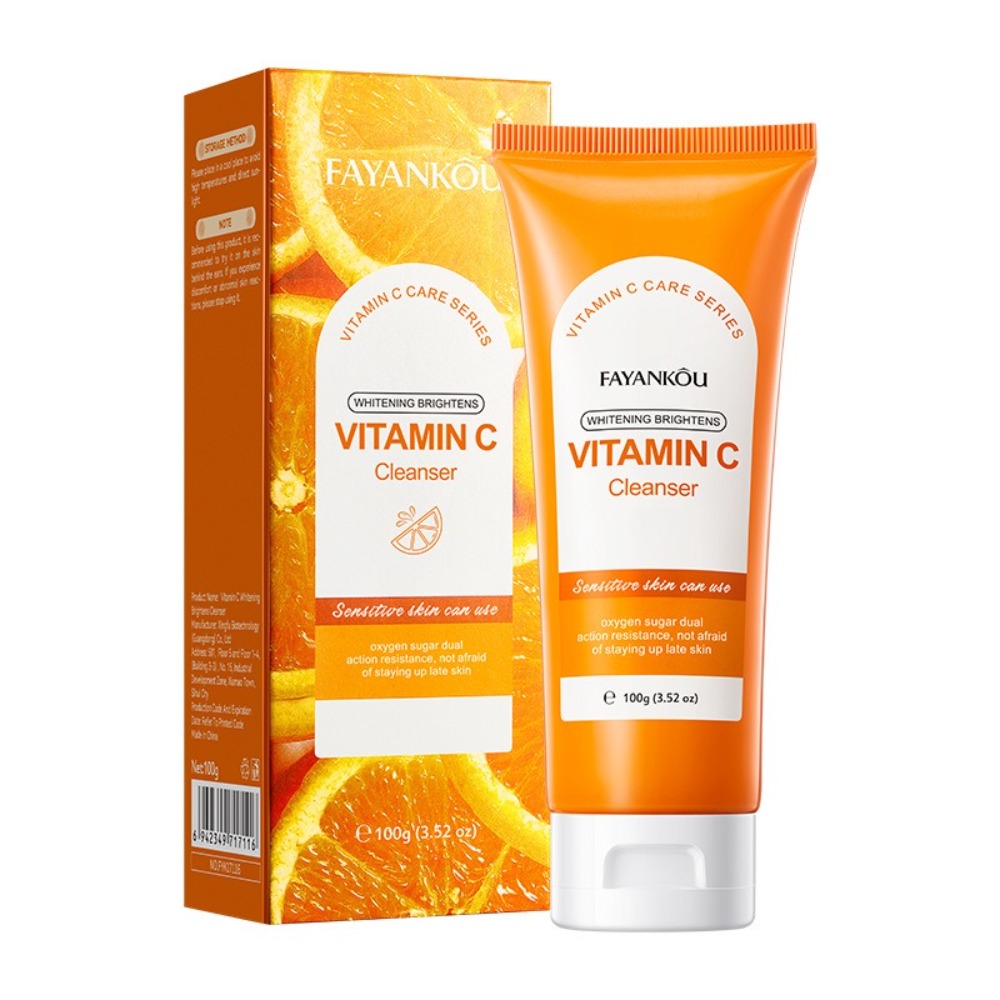 Vitamin C Powder - منظف وجه مبيض للبشرة مع فيتامين