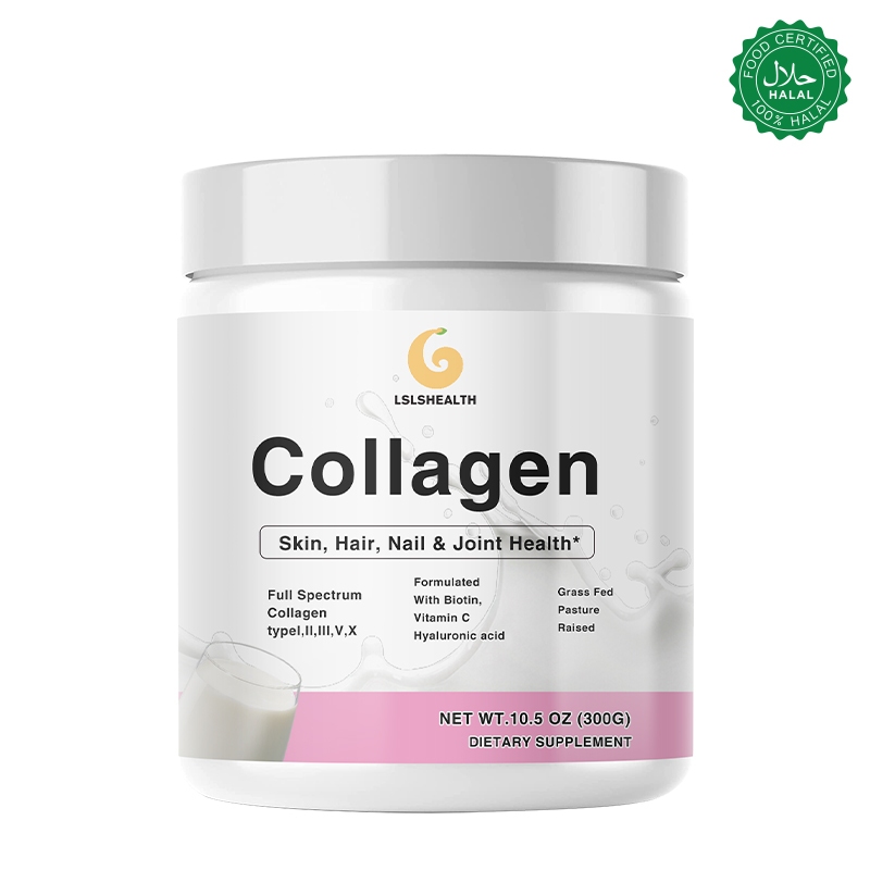 Vitamin C Powder - مسحوق الكولاجين المتعدد، أنواع الأول والثاني