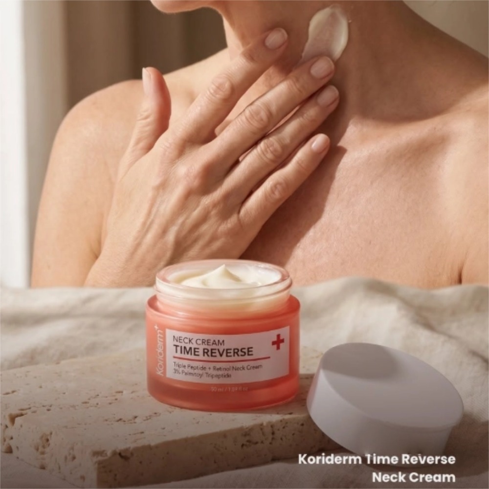 كريم الرقبة الكوري كوريديرم تا - مراجعة Peptide Neck Cream وسعره