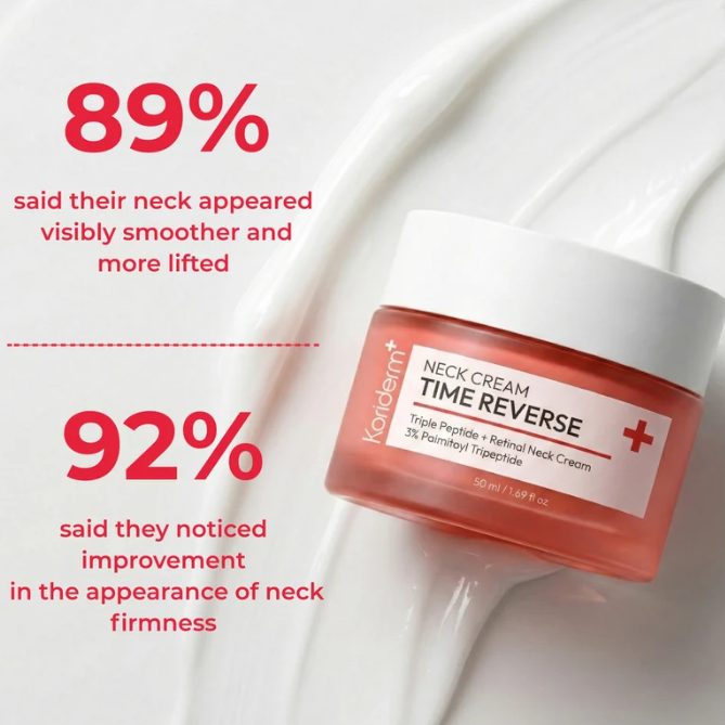 كريم الرقبة الكوري كوريدرم تاي - مراجعة Peptide Neck Cream وسعره