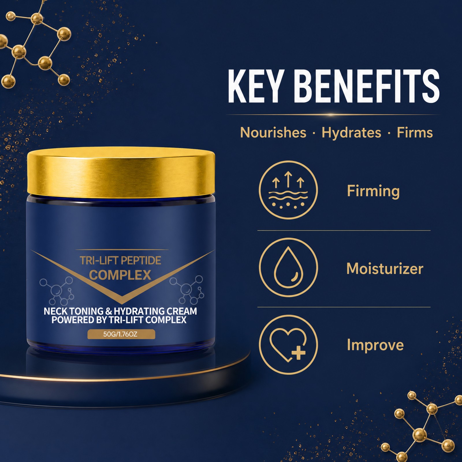 كريم تري ليفت ببتيد لشد الرقبة - مراجعة Peptide Neck Cream وسعره