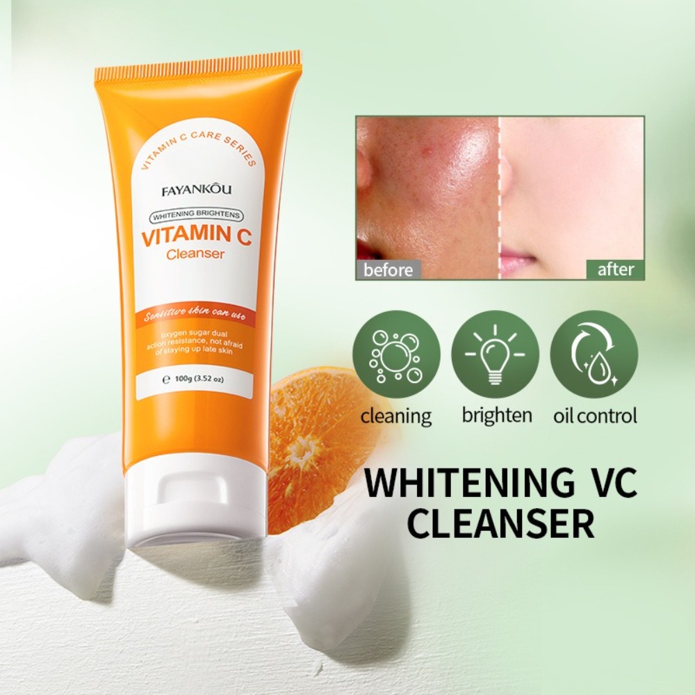 منظف وجه مبيض للبشرة مع فيتامي - مراجعة Vitamin C Powder وسعره