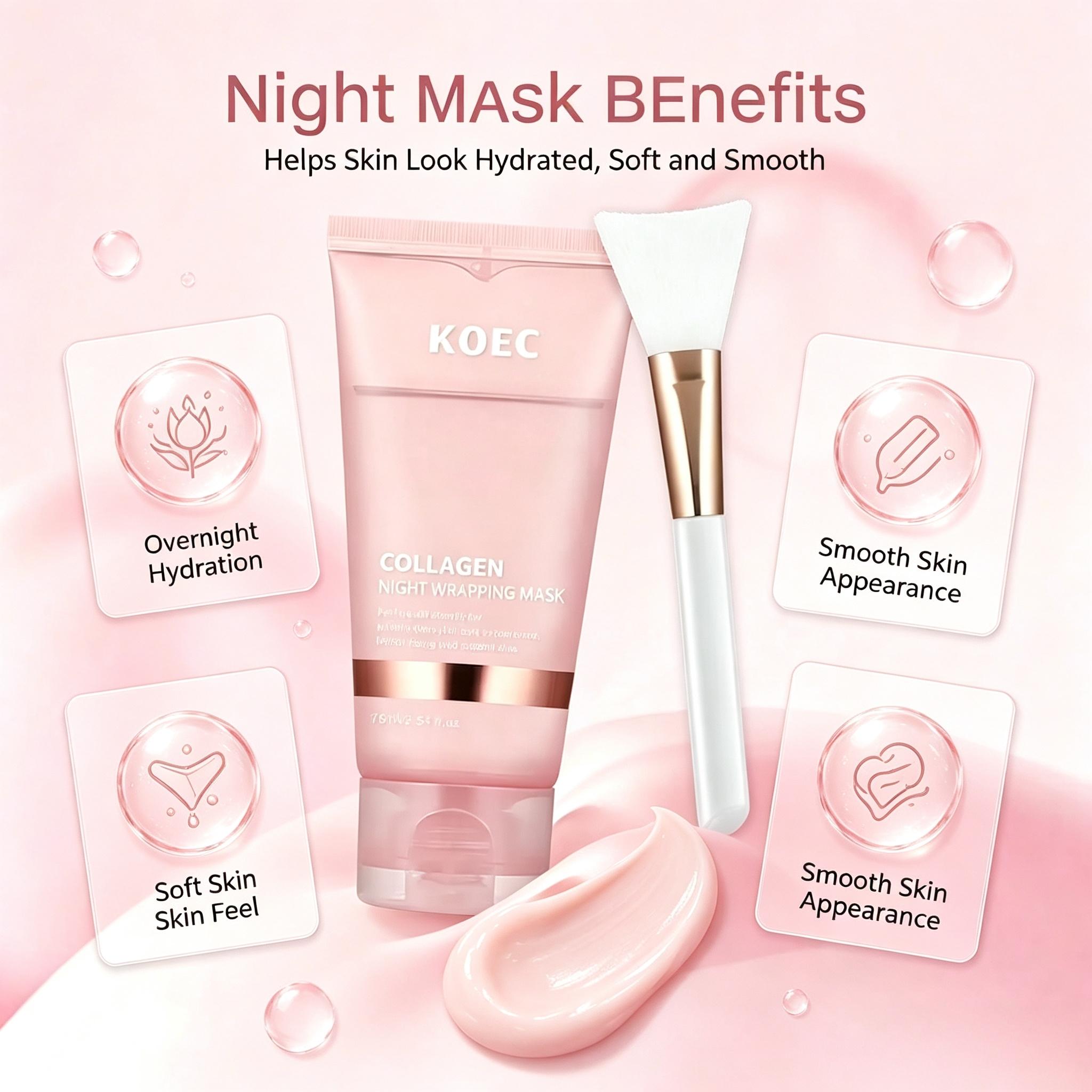قناع الكولاجين الليلي للتقشير، - مراجعة Peptide Neck Cream وسعره